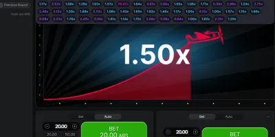 Captura de pantalla de 20bet Casino Chile 6